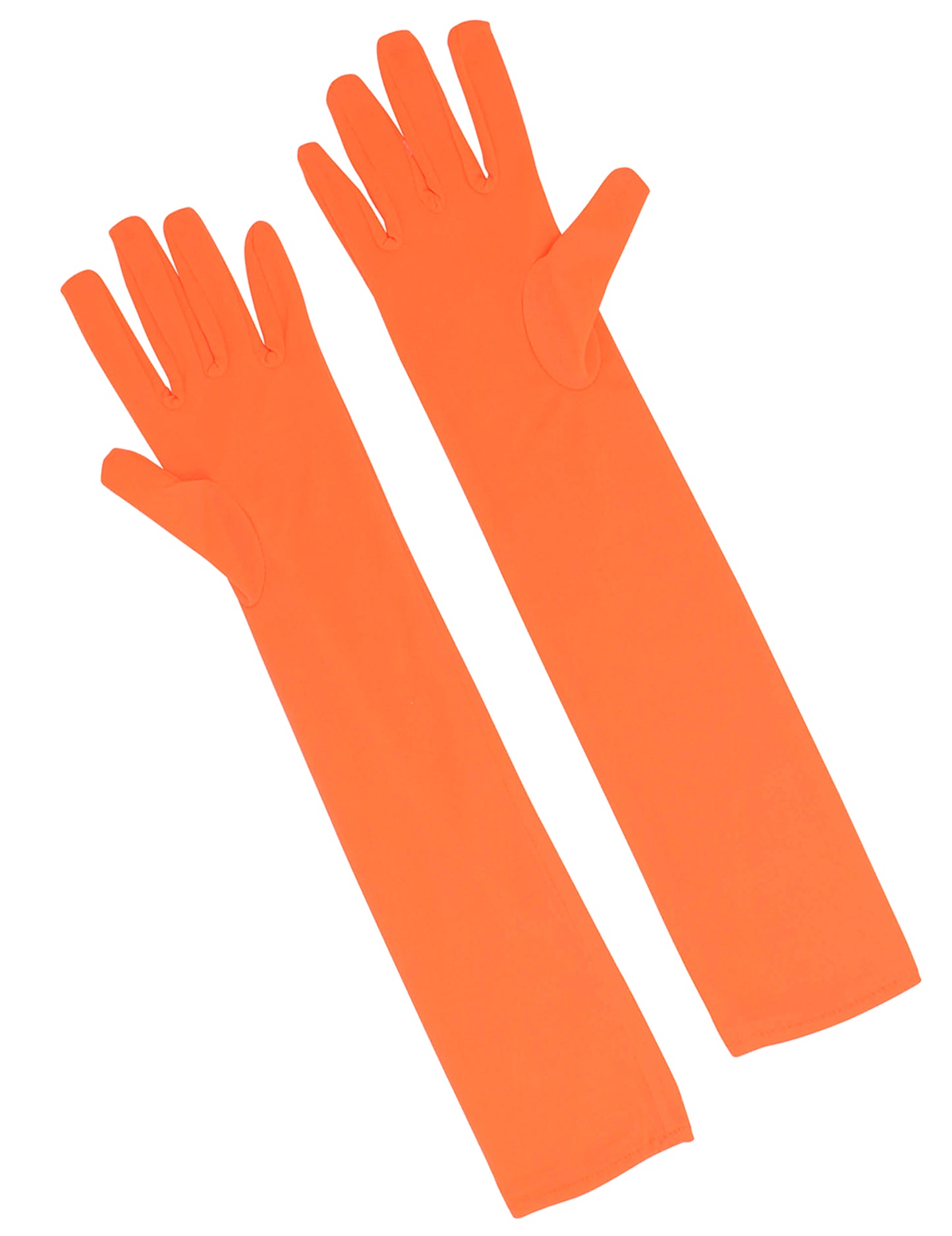 Fluo odrasle oranžne rokavice