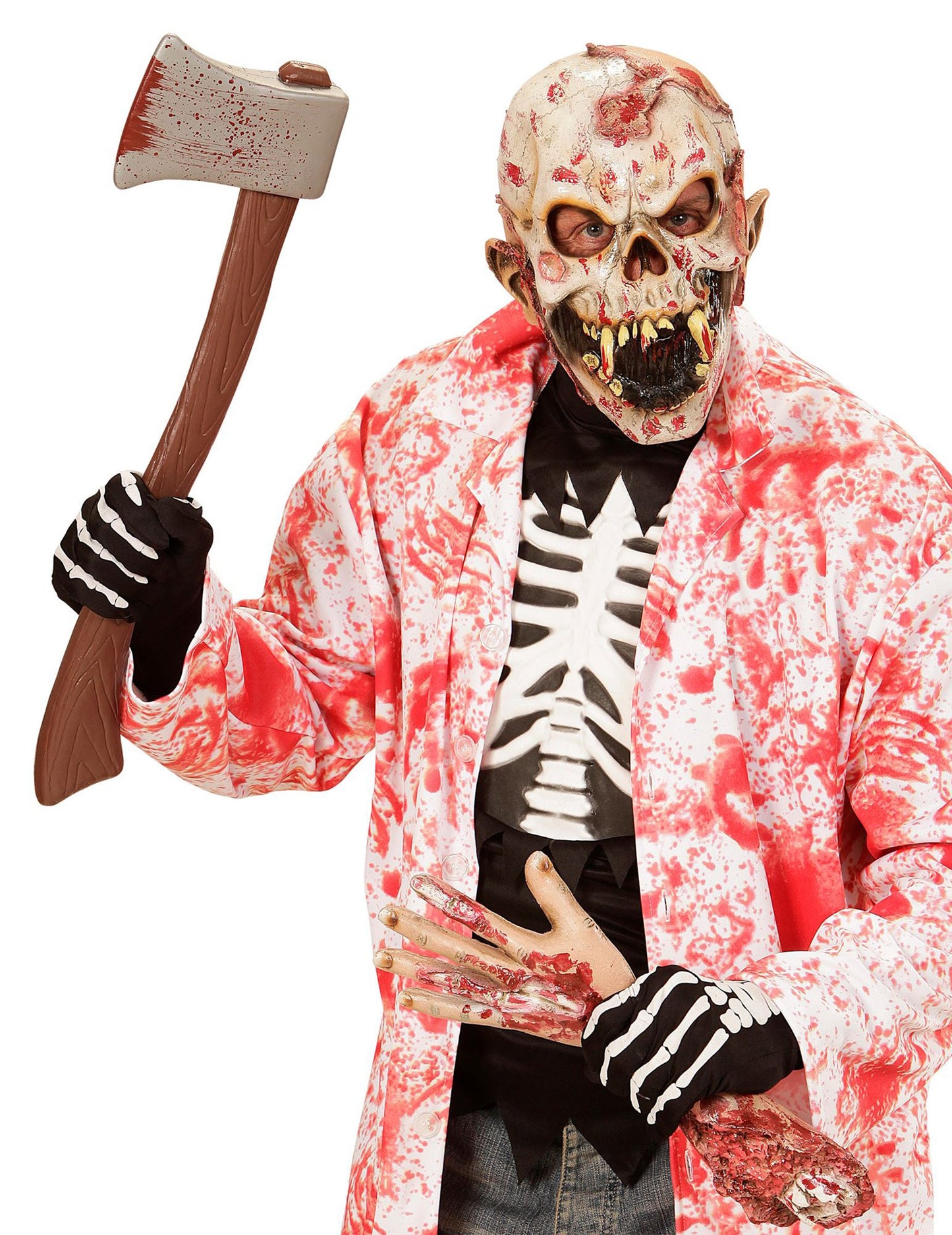 Halloween za odrasle skeletne rokavice