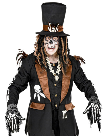 Halloween za odrasle skeletne rokavice