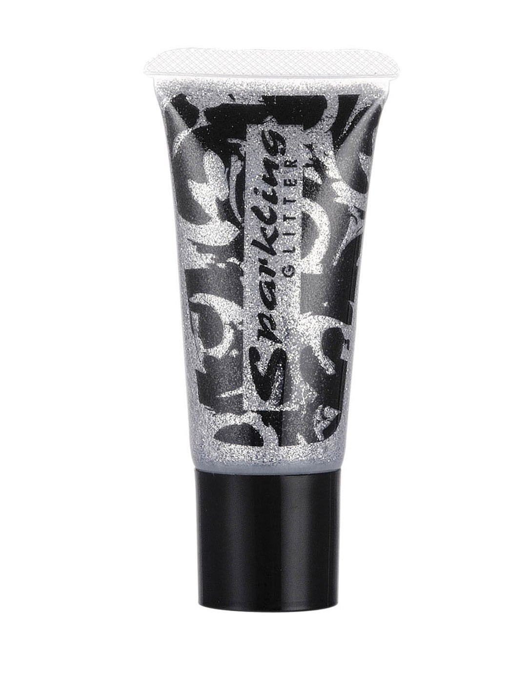 Gel pailleté de maquillage pour adulte argent