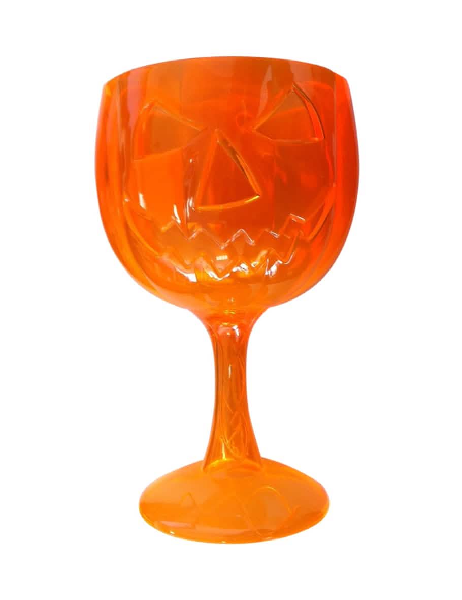 plastičen kozarec na peclju buča za halloween oranžna