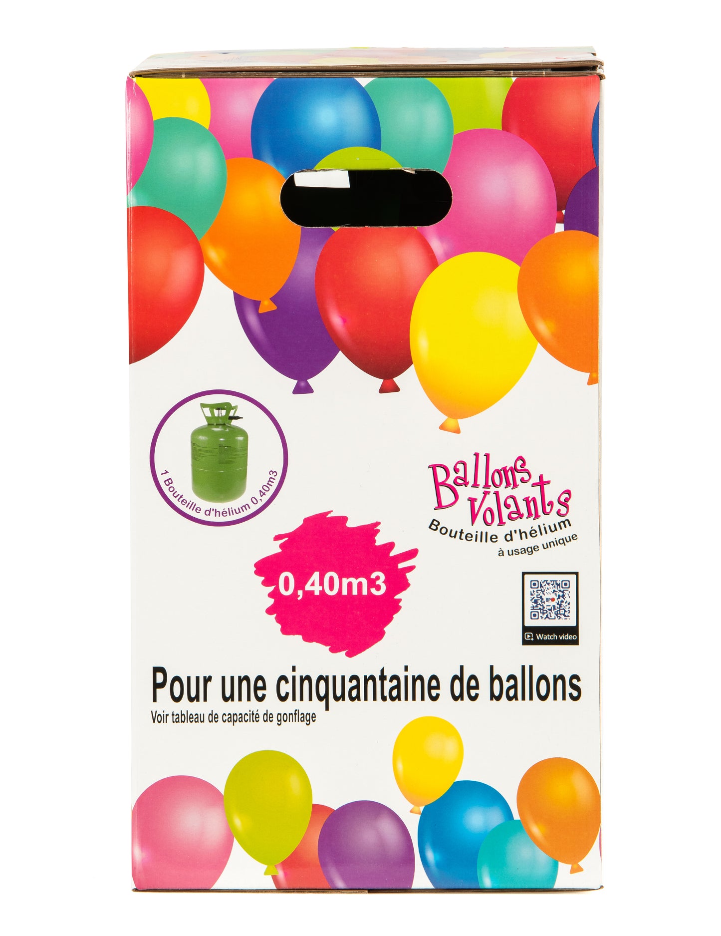 Velika steklenica helija do 50 balonov
