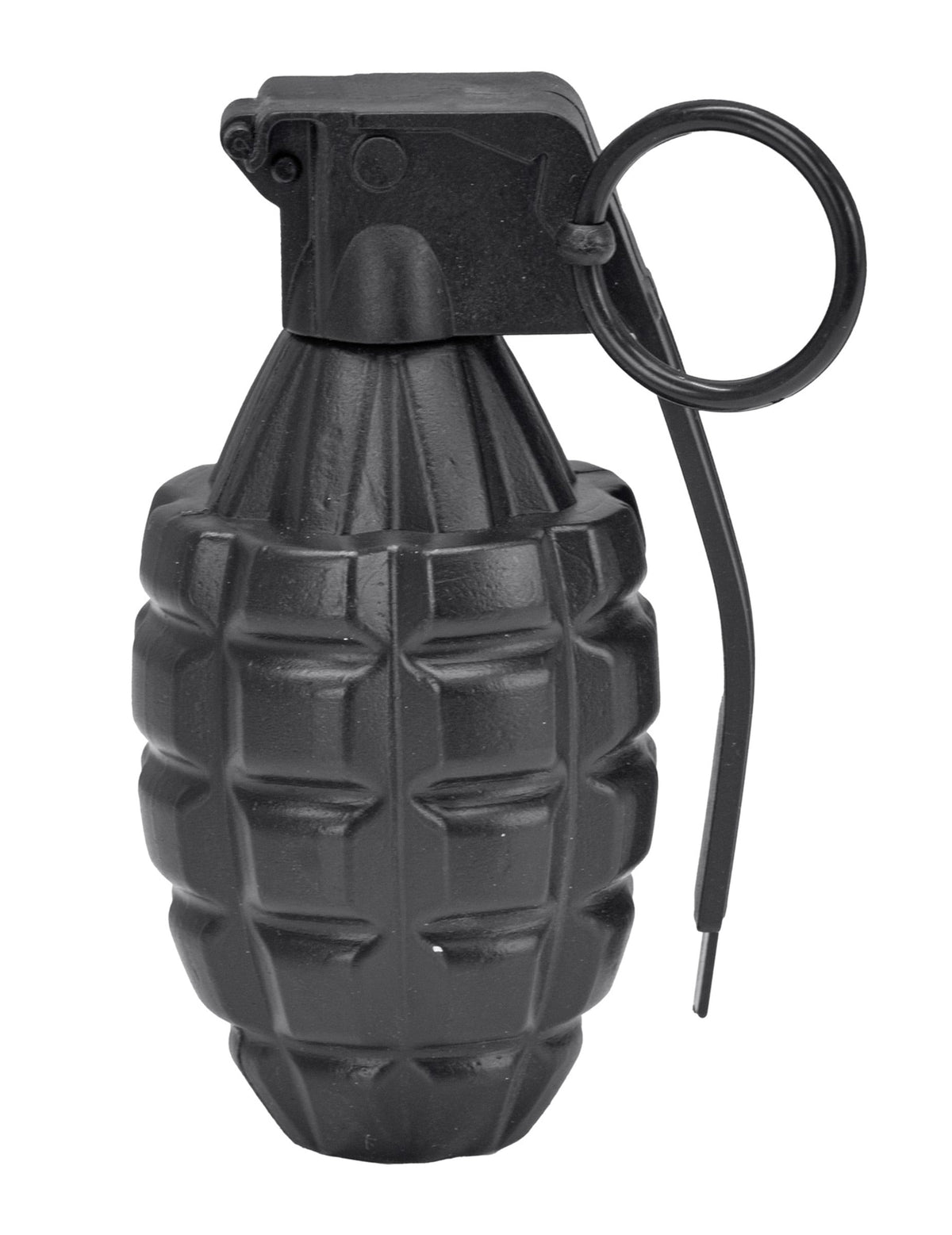 Grenade à main pour adulte noire en plastique