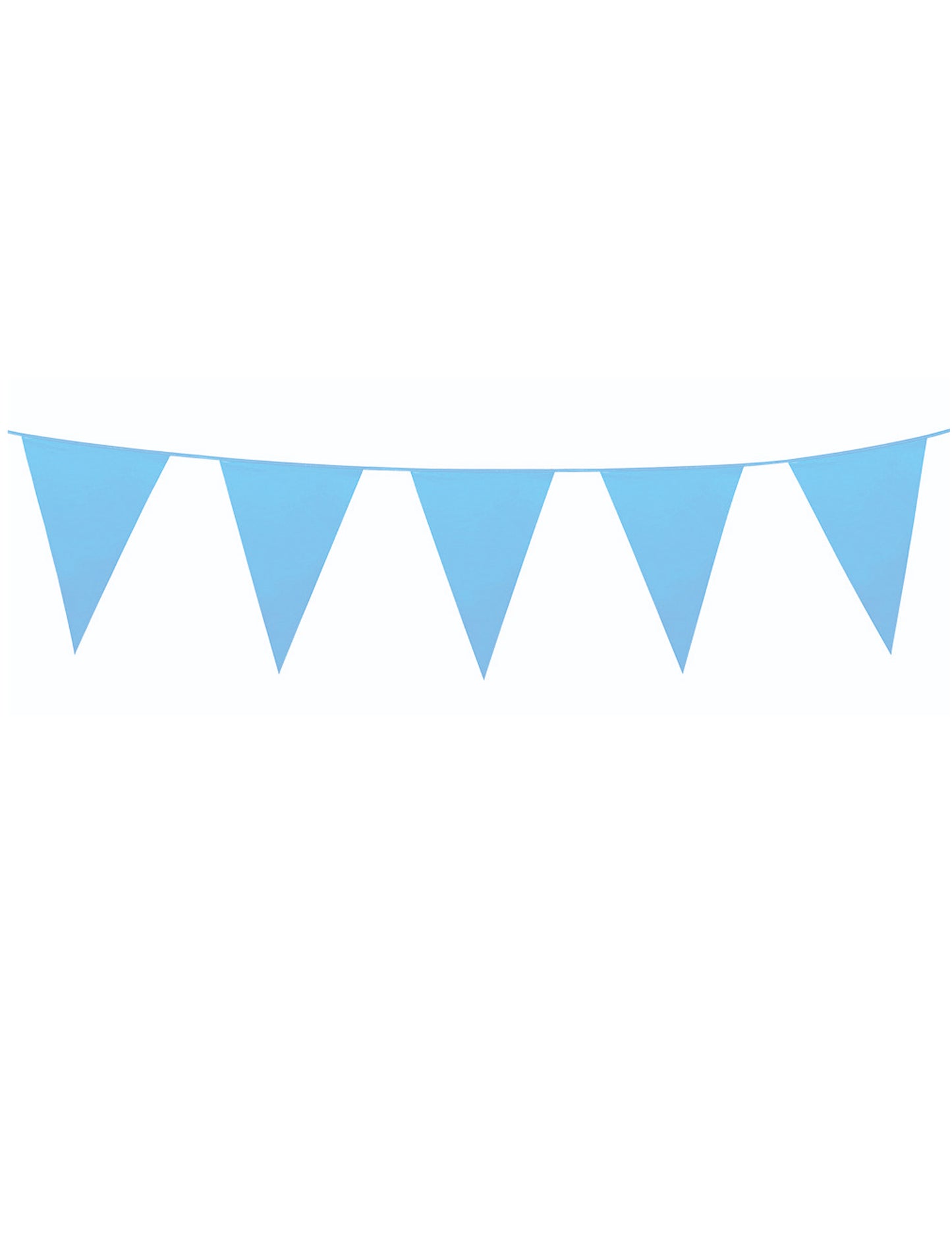 Girlanda z modrimi mini zastavicami 3 m 