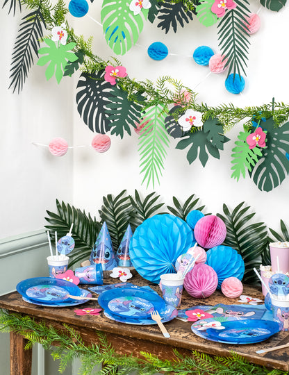 Girlanda s satastimi kroglicami v svetlo roza barvi 2,13 m 