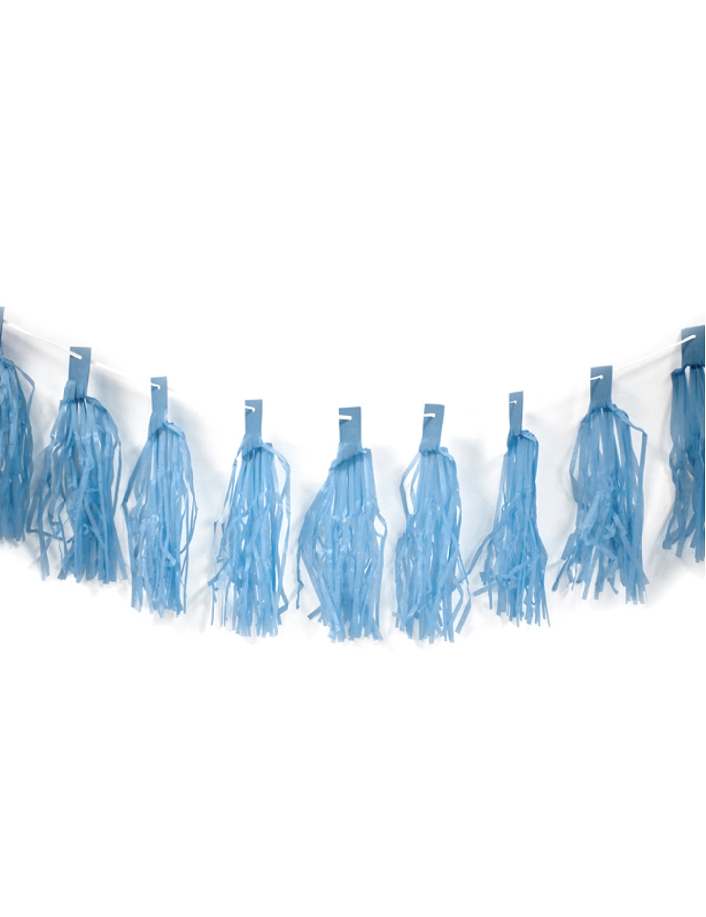 Girlanda iz 20 modrih resic, dolga 4 m, za praznično dekoracijo