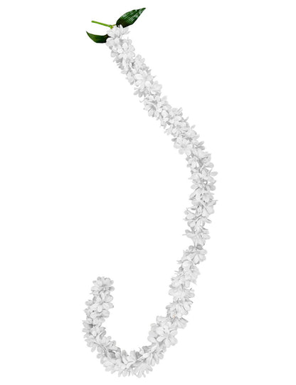 Girlanda iz belih orhidej 168 cm za poroko