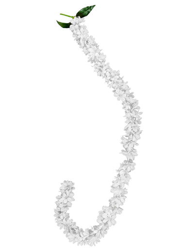 Guirlande de fleurs d'orchidée pour mariage blanche