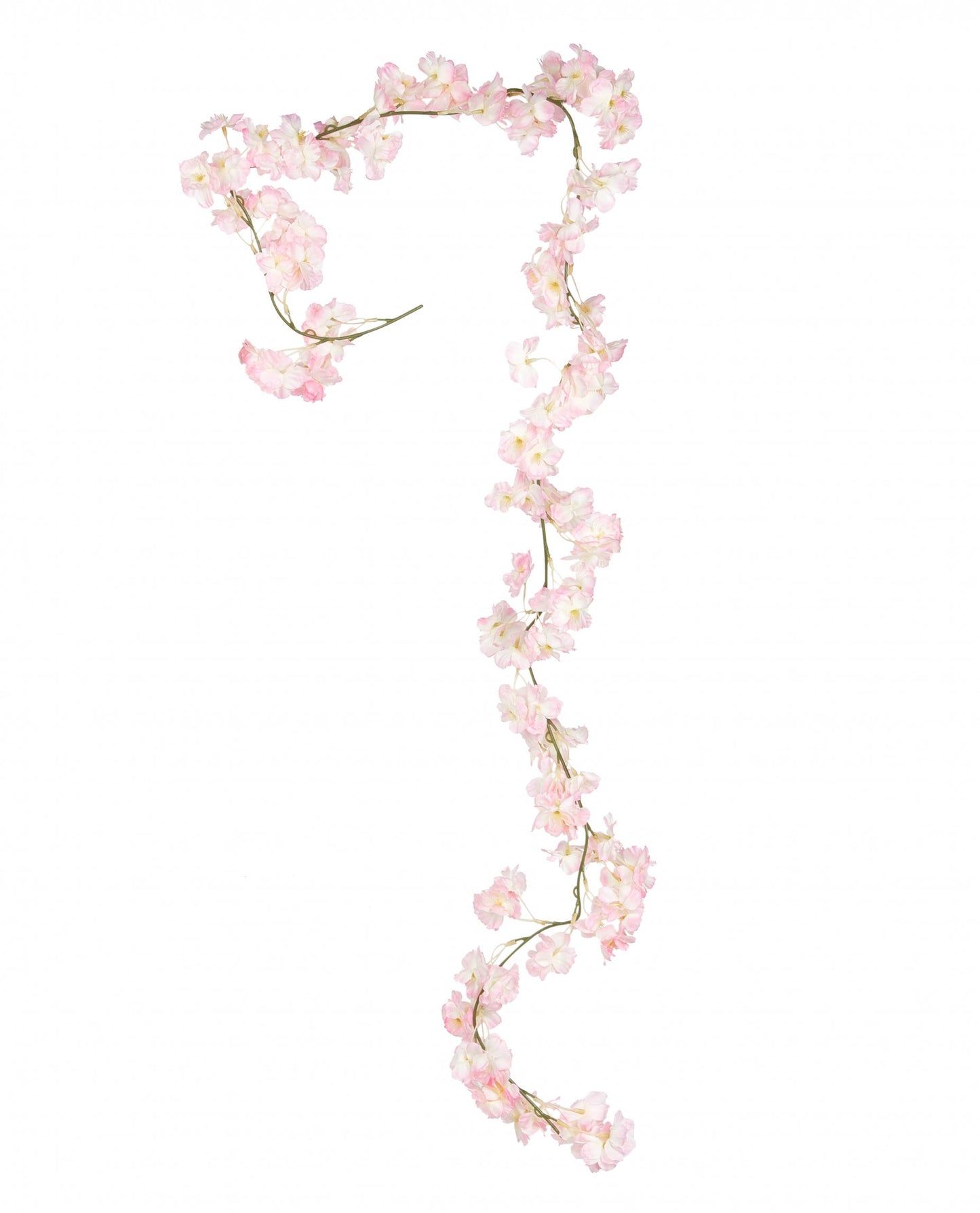 Girlanda iz roza češnjevih cvetov 1,80 m za poročno dekoracijo