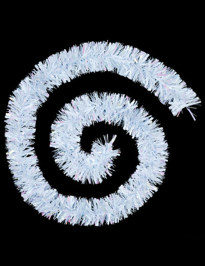 Guirlande de sapin décoration polaire pour Noël blanche