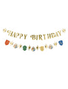 Dvojna girlanda Harry Potter™ Happy Birthday 2 m