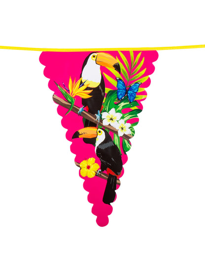 Plastične zastave toucan 45 x 30 cm 6 m