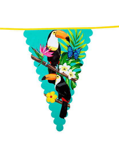 Plastične zastave toucan 45 x 30 cm 6 m