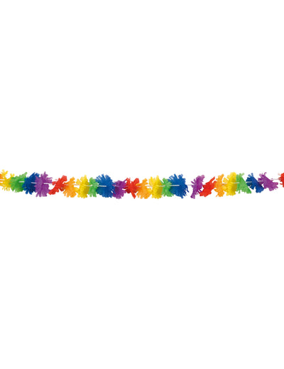 Guirlande Flower pour fête multicolore