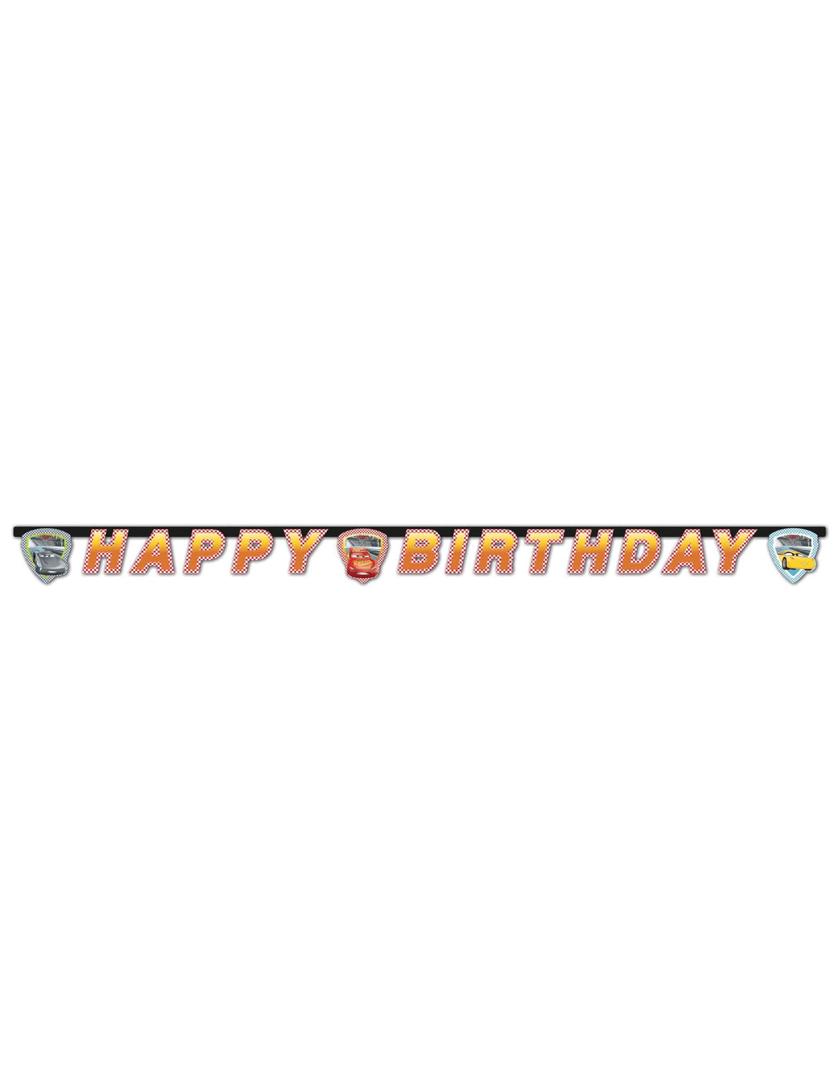 Pregled girlande Happy Birthday Cars 3™