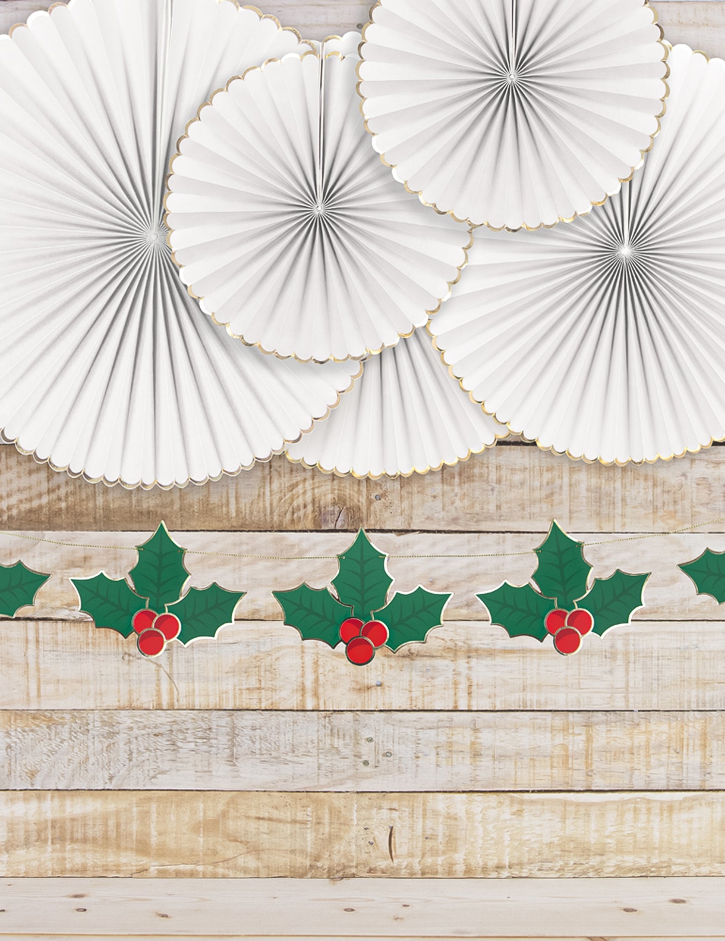 3-metrski božični girland iz kartona