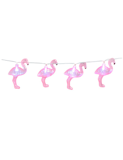 Guirlande lumineuse flamants roses rose et brillante