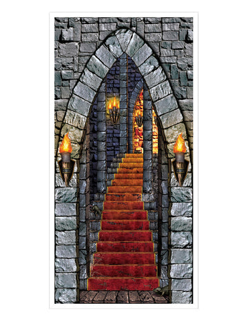 Château dekoracija vrat 76 x 152 cm