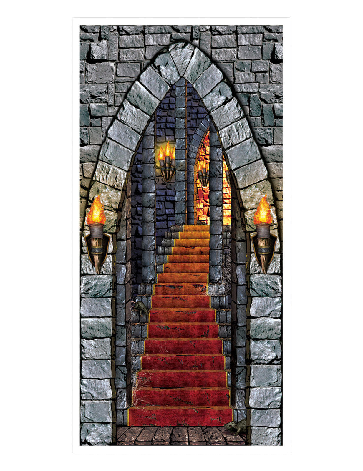 Château dekoracija vrat 76 x 152 cm