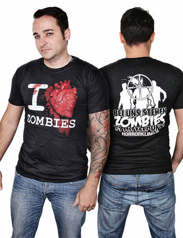 Majica 'I love Zombies' 