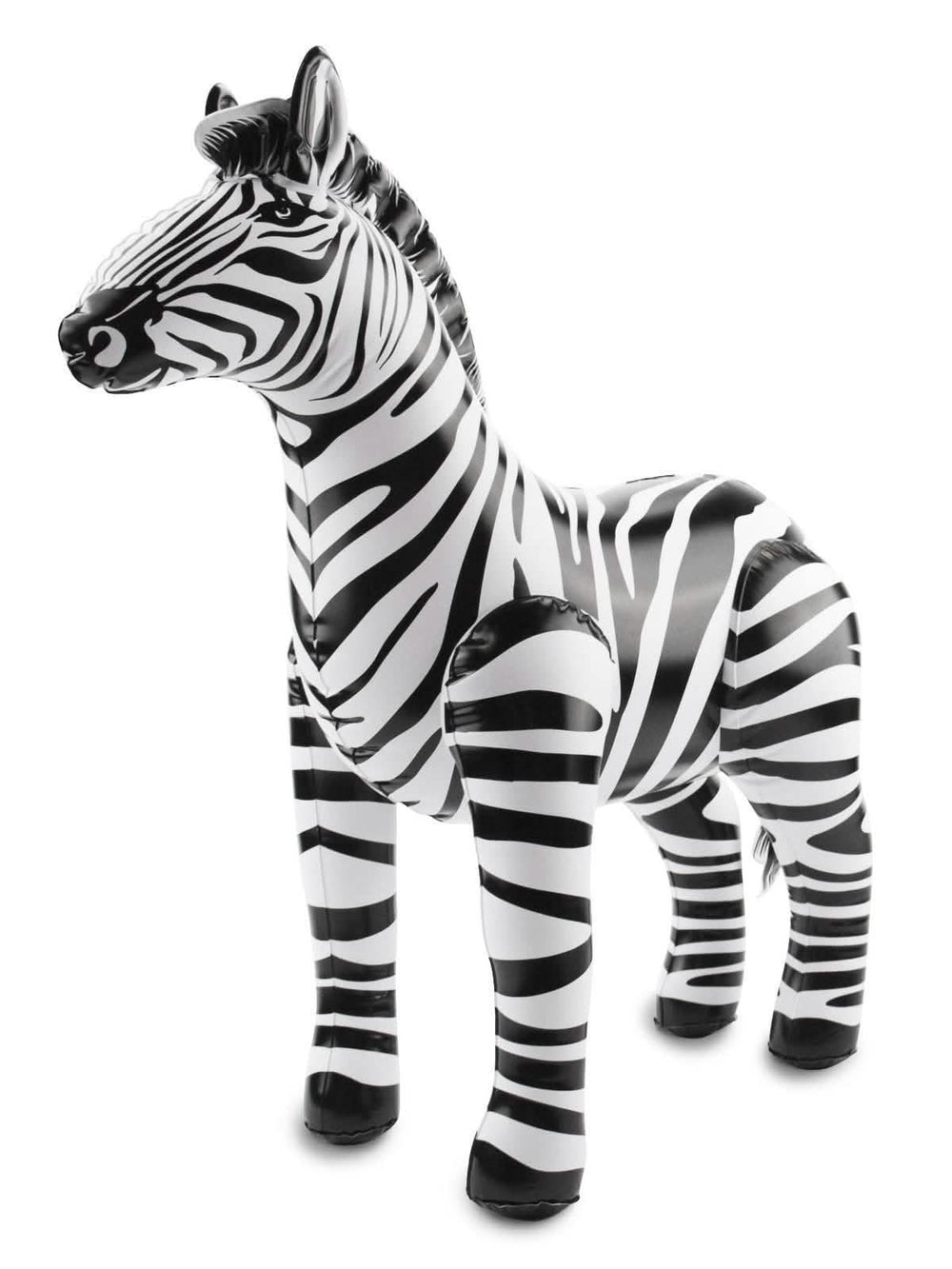 napihljiv safari zebra za zabavo črno in belo