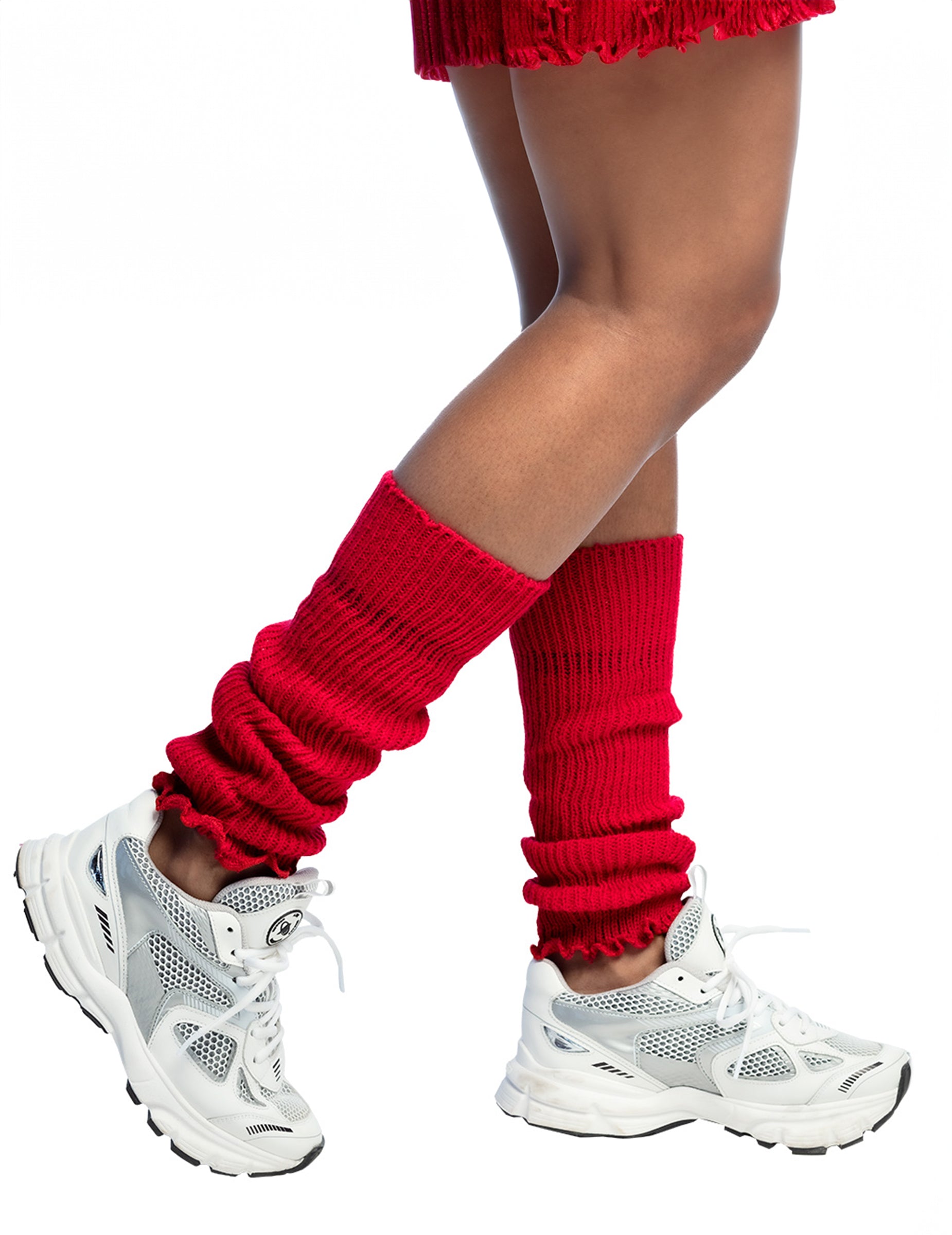 Profilni pogled rdečih žab za ženske