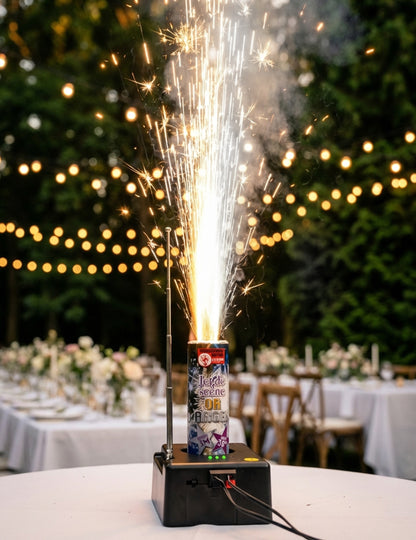 Ognjemet za oder 3 metre 30 sekund zlato & srebro 