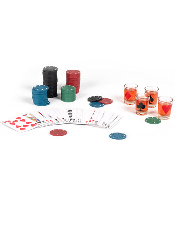 Jeu d'apéro drinking poker