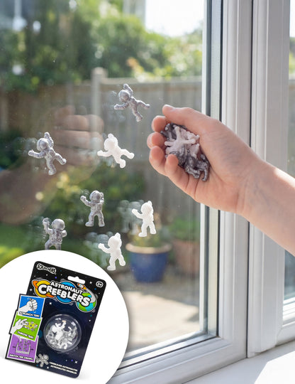 Prilepljive astronavtske igrače Creeblers 