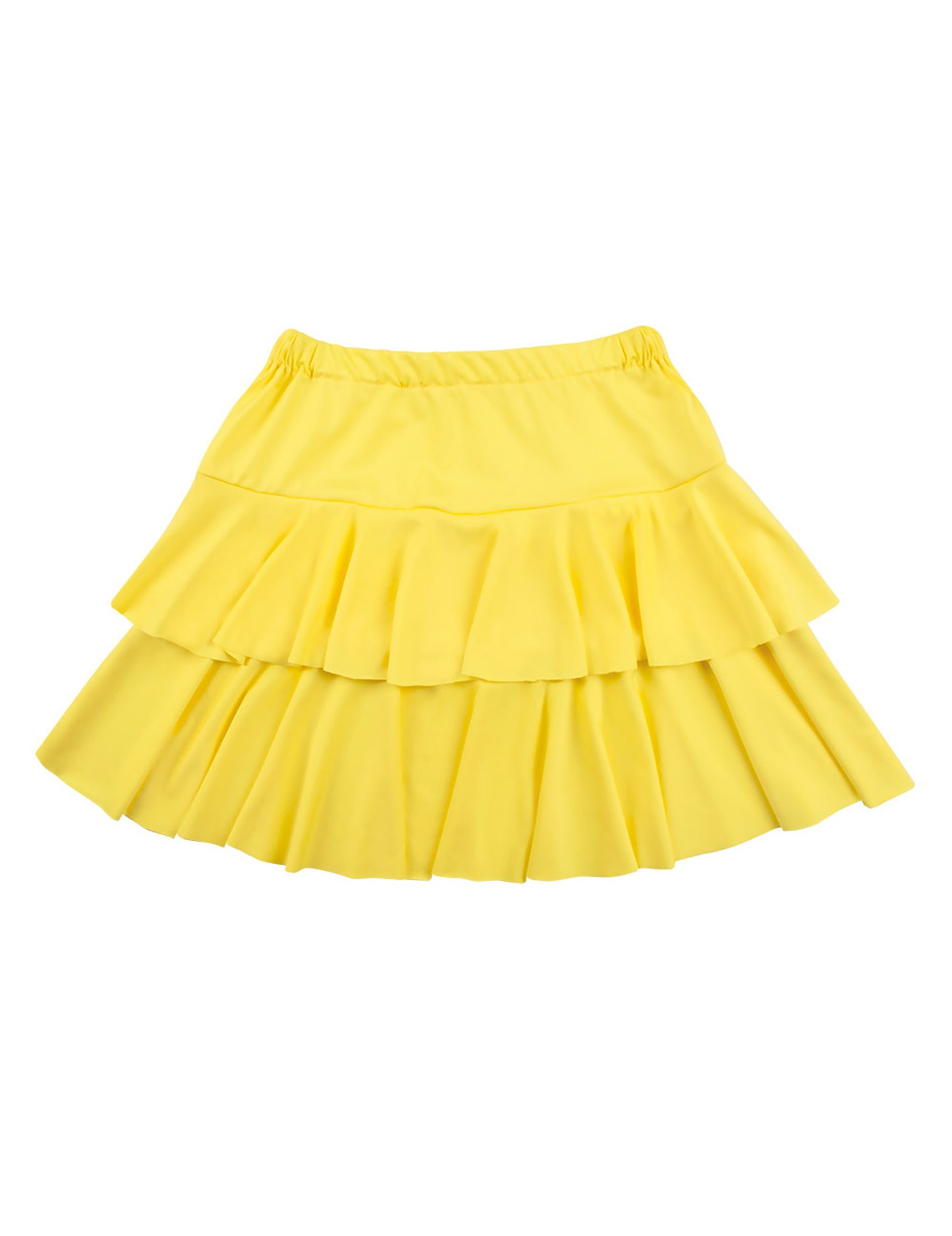 Krilo za odrasle fluorescentno rumeno ruffle