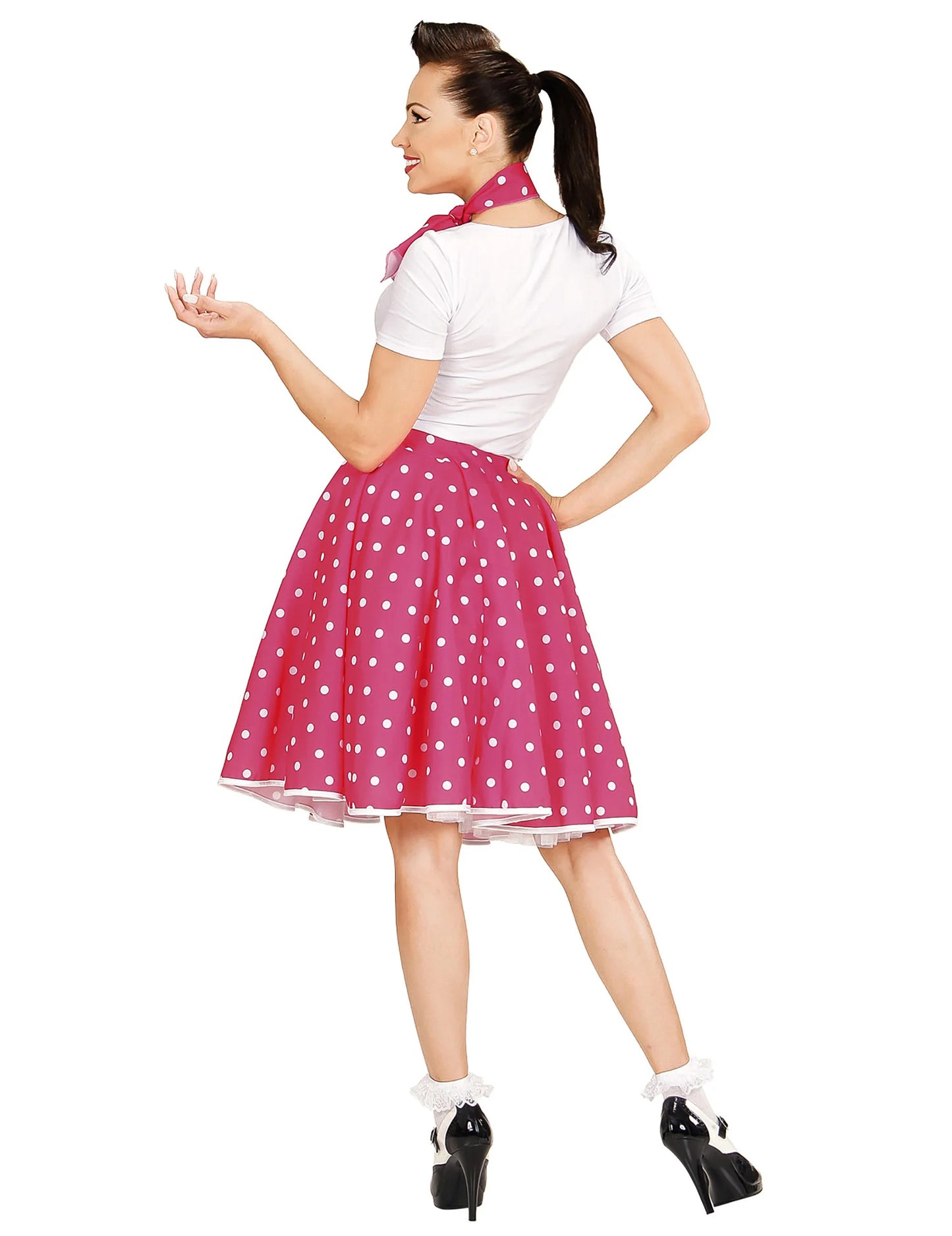 Roza roza krilo in ženski grah 50 -ih let