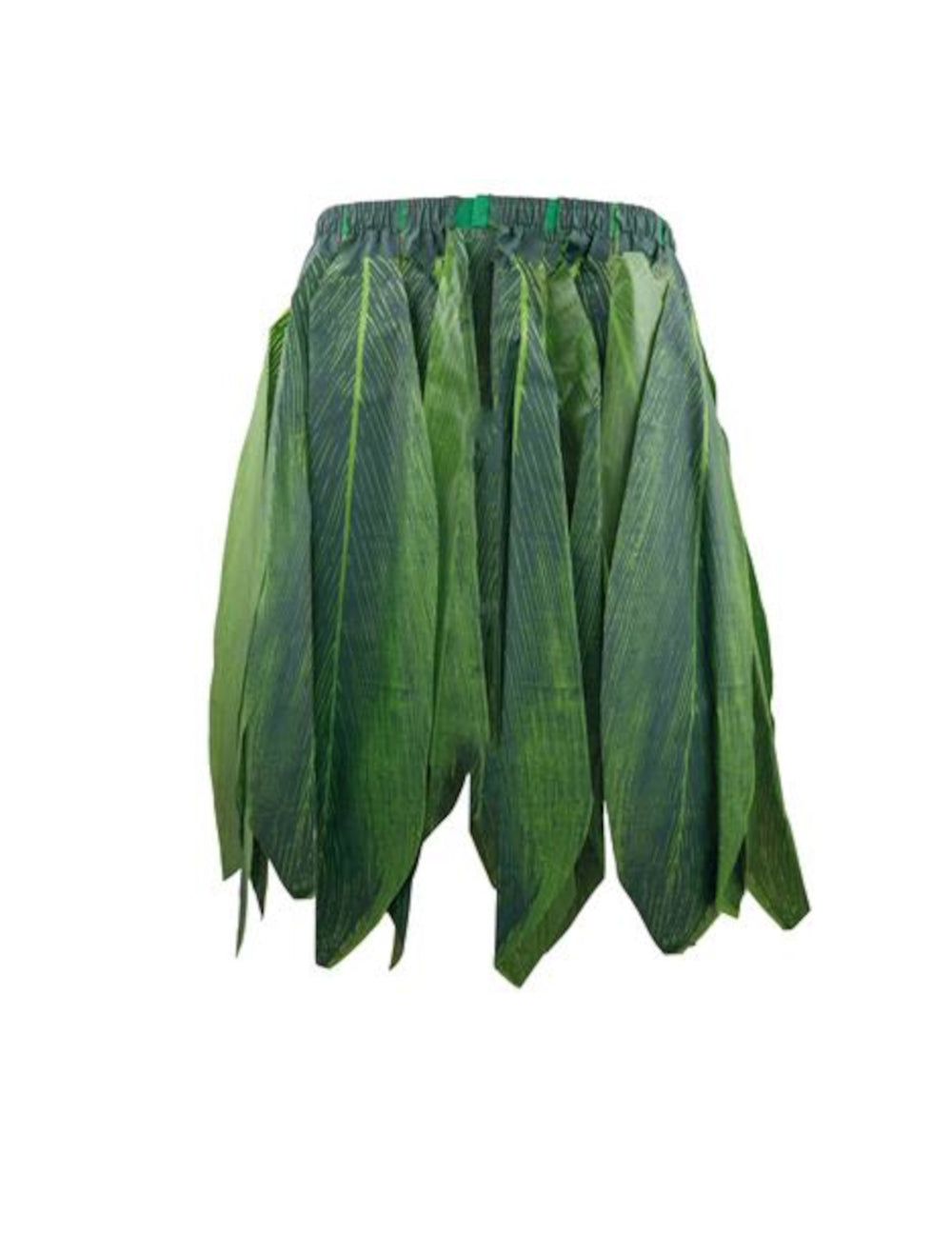 Jupe hawaienne pour femme à feuilles vertes