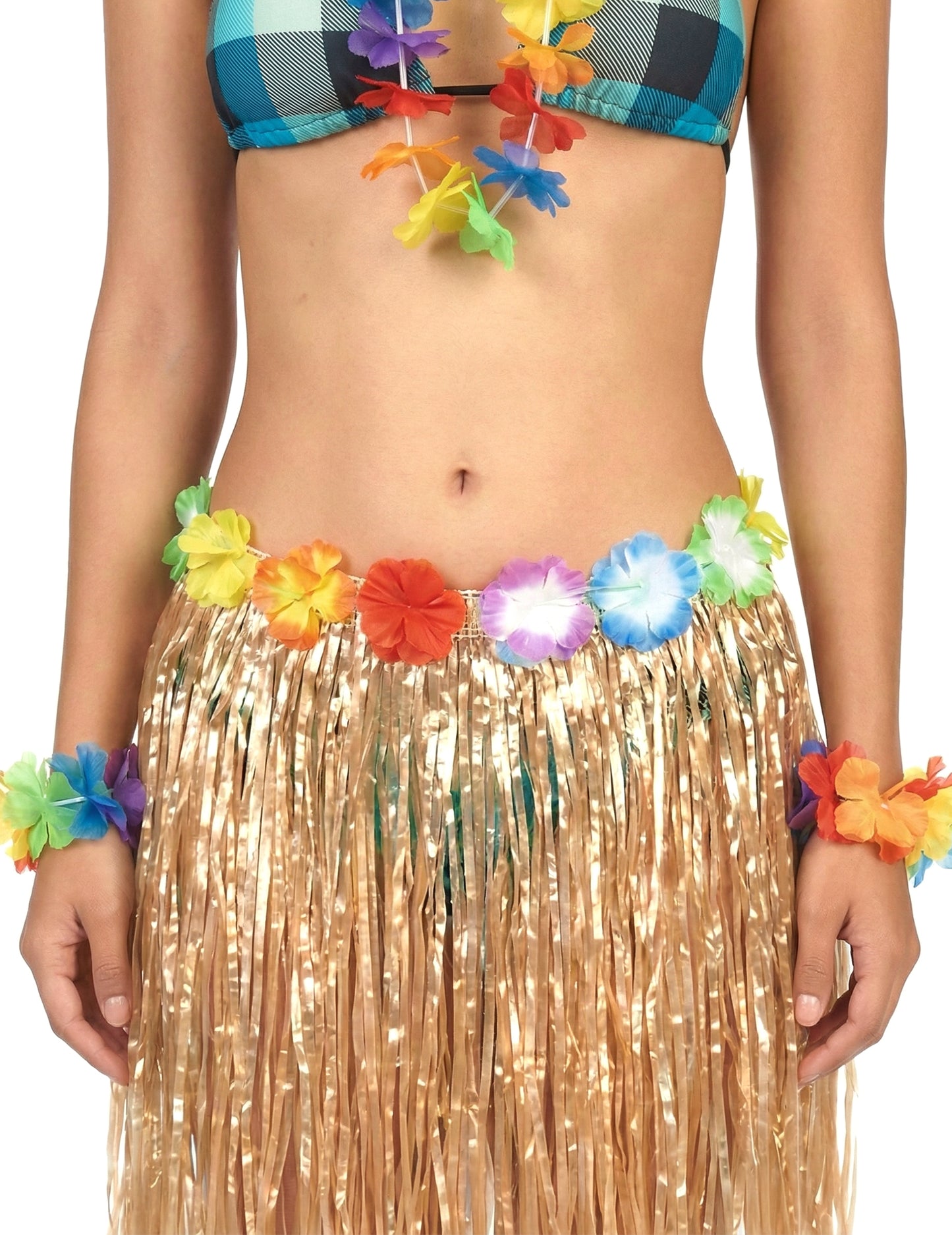 Kratko havajsko krilo v plastiki za odrasle