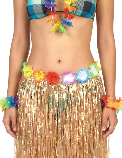 Kratko havajsko krilo v plastiki za odrasle