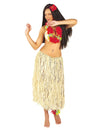 Jupe hawaiënne pour adulte naturelle beige