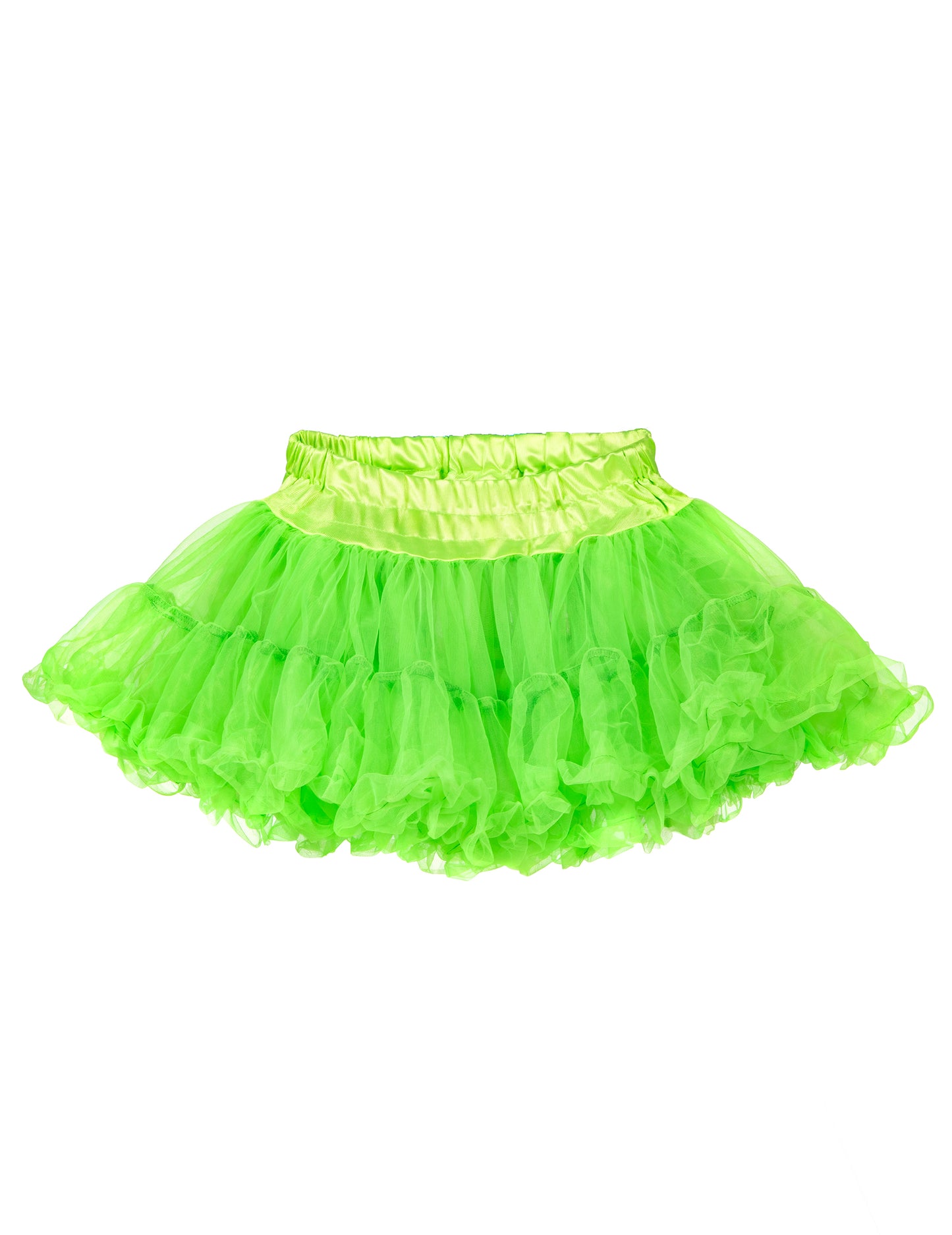 Odrasli neonsko zeleno puffy tutu krilo