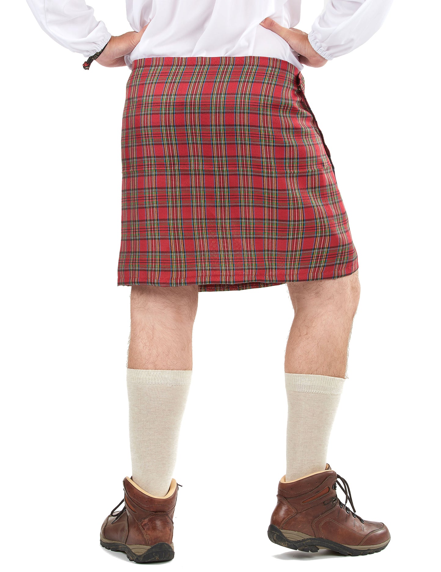Škotski kilt z odraslim krznom