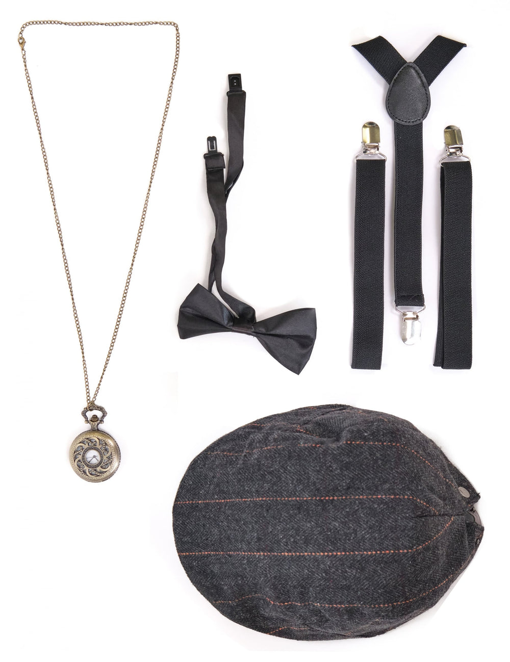 Vue d'ensemble des accessoires du Kit accessoires années 20