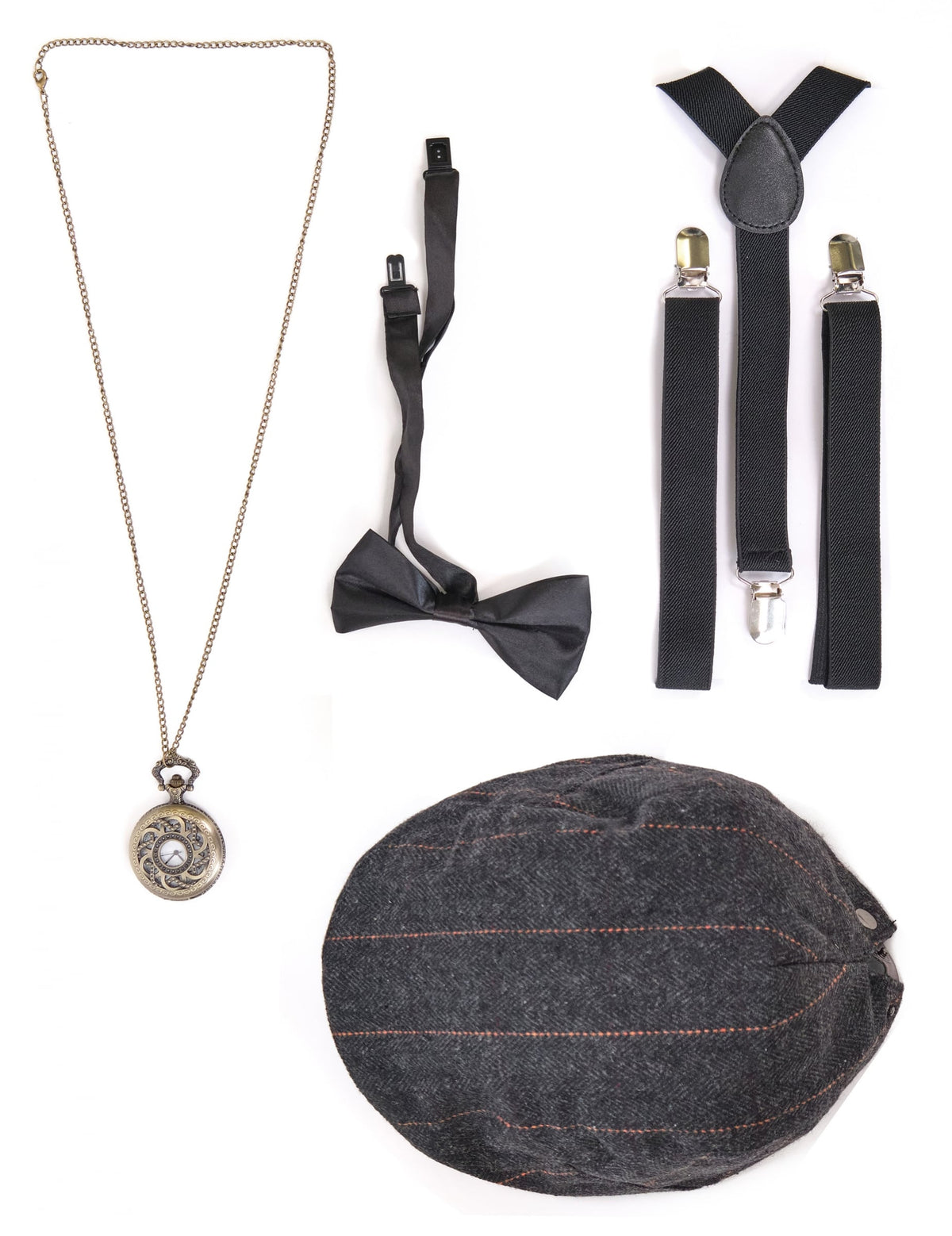 Vue d'ensemble des accessoires du Kit accessoires années 20