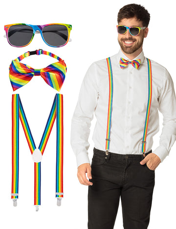 Komplet za mavrične dodatke za odrasle