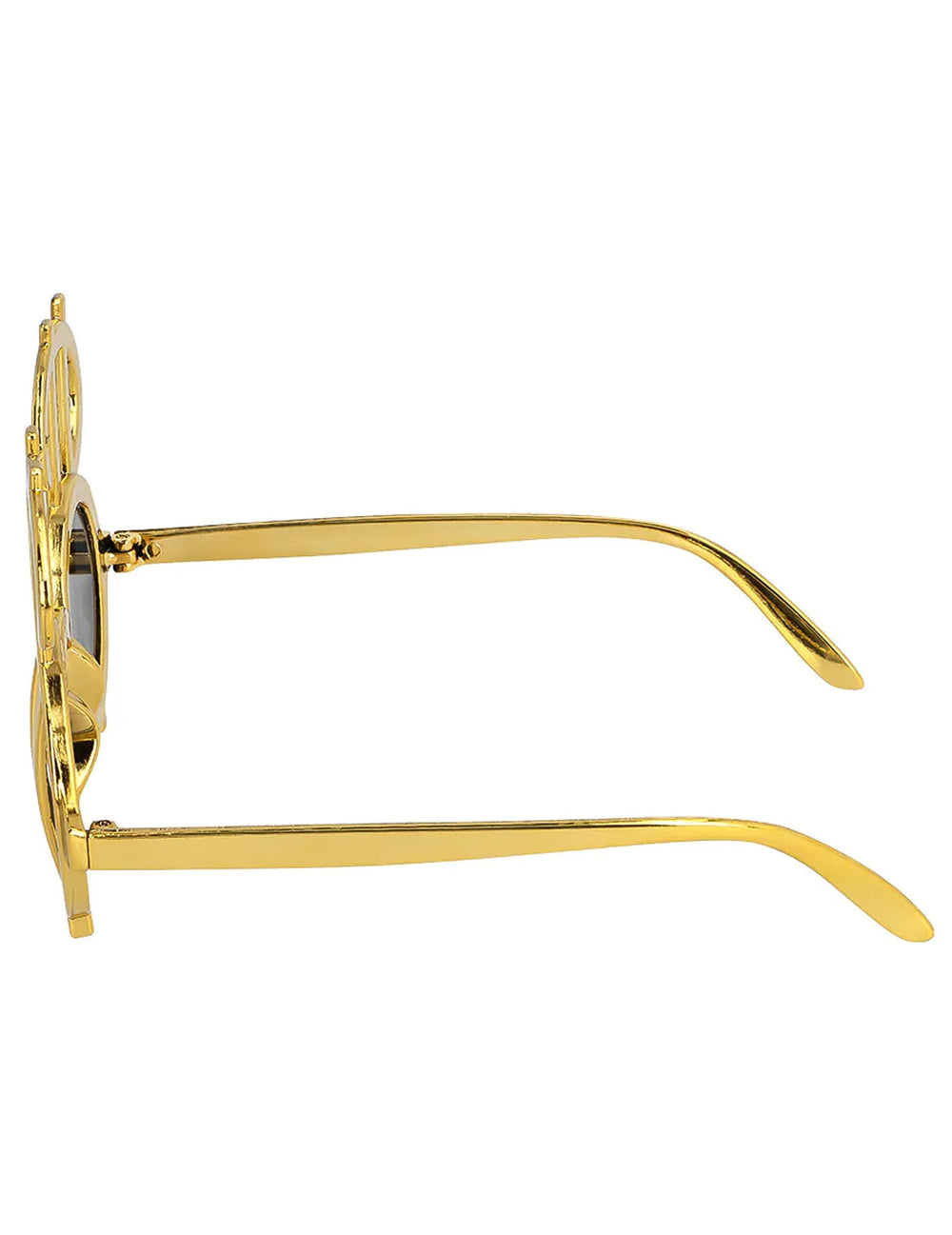 Vue de profil des lunettes du kit accessoires dollars