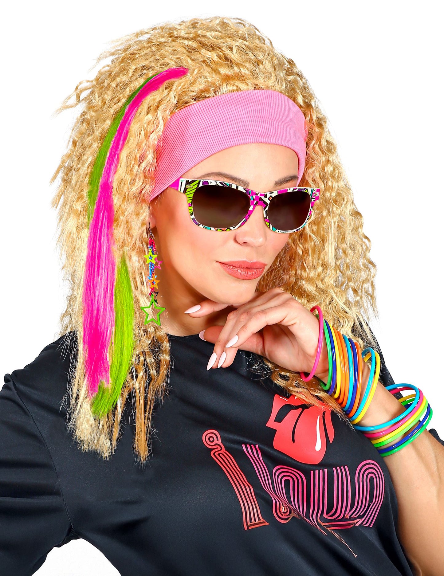 80 -ih dodatkov za fluo komplet deklica