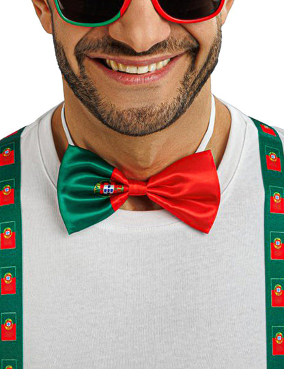 Komplet navijaških dodatkov Portugalska za odrasle