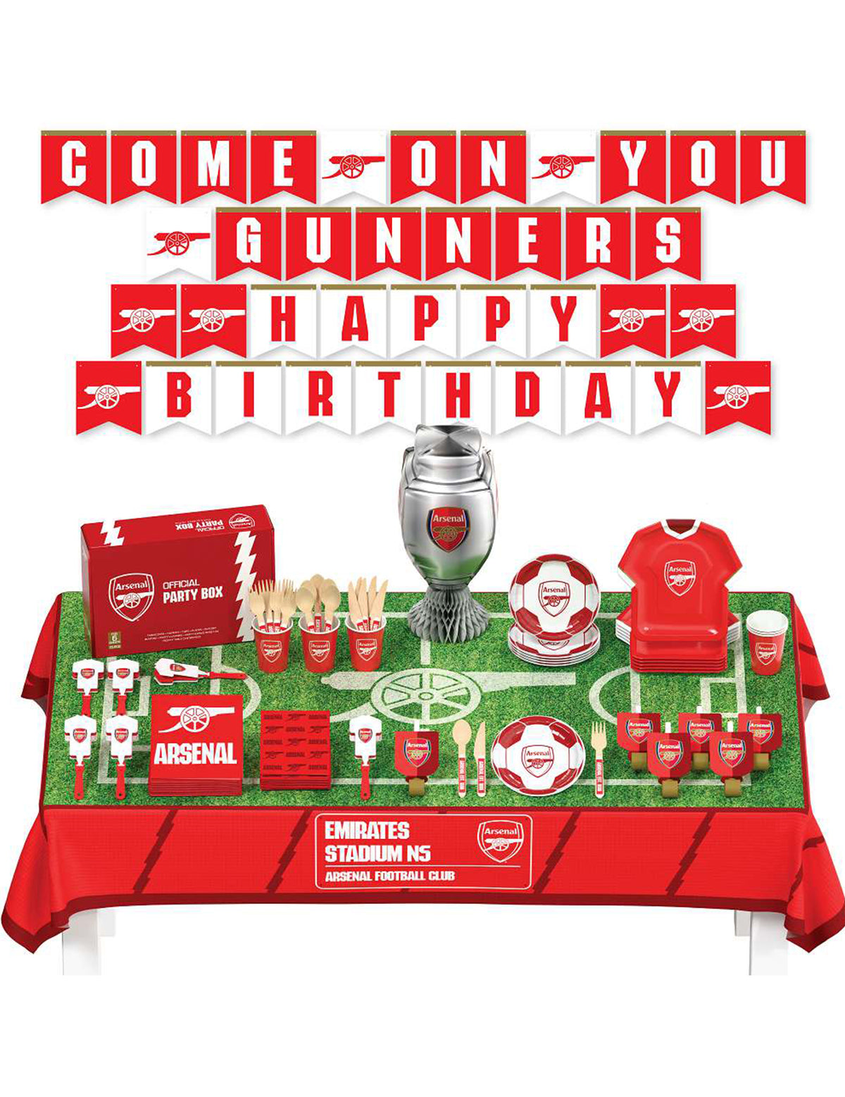 Komplet za rojstni dan Arsenal Football Club 75 kosov