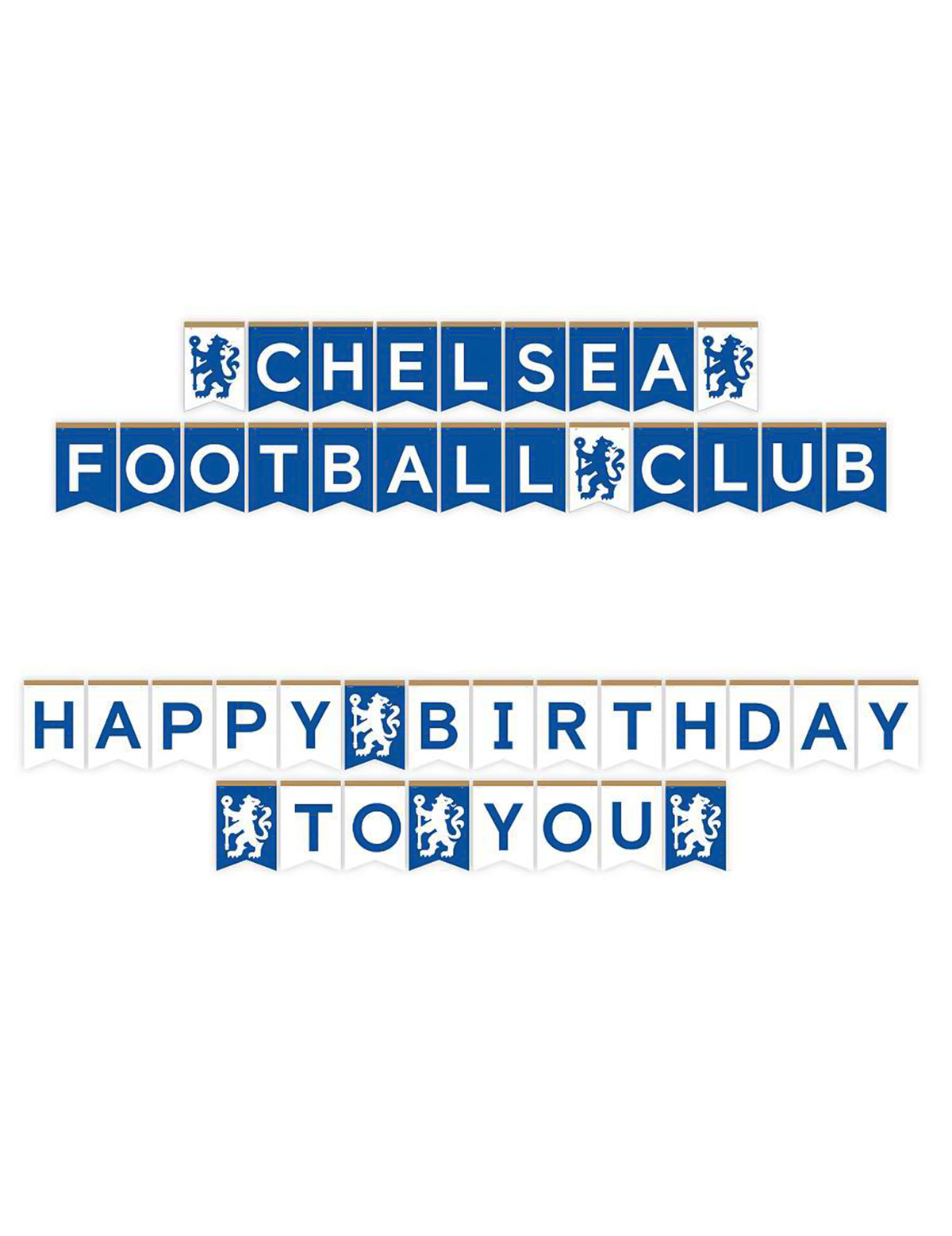 Komplet za rojstni dan Chelsea Football Club 44 kosov