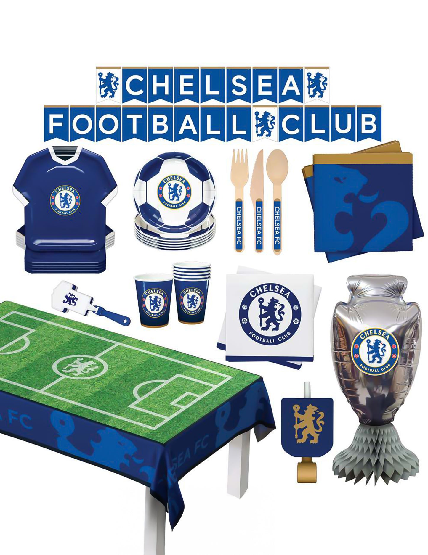 Komplet za rojstni dan Chelsea Football Club 75 kosov