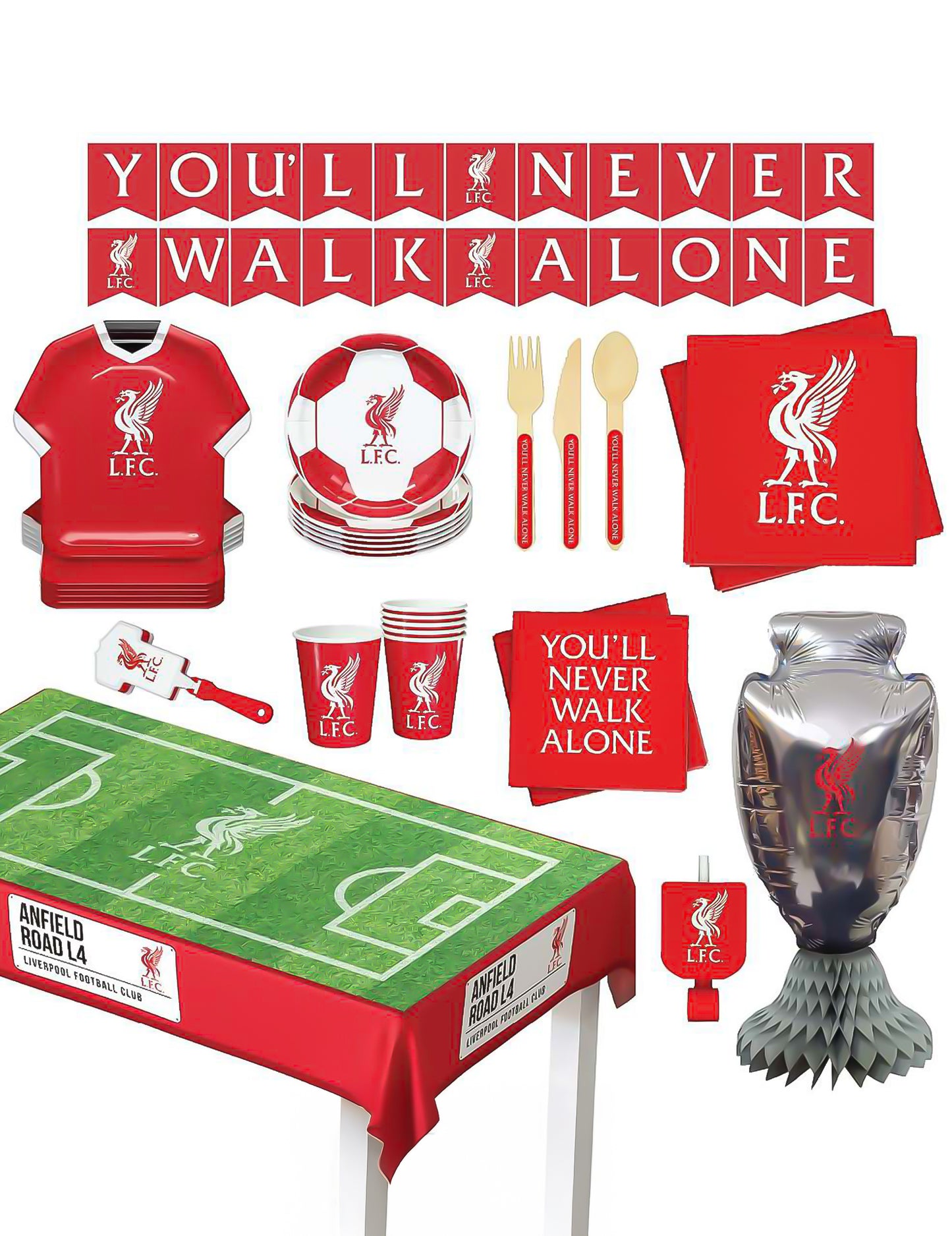 Komplet za rojstni dan Liverpool Football Club 75 kosov