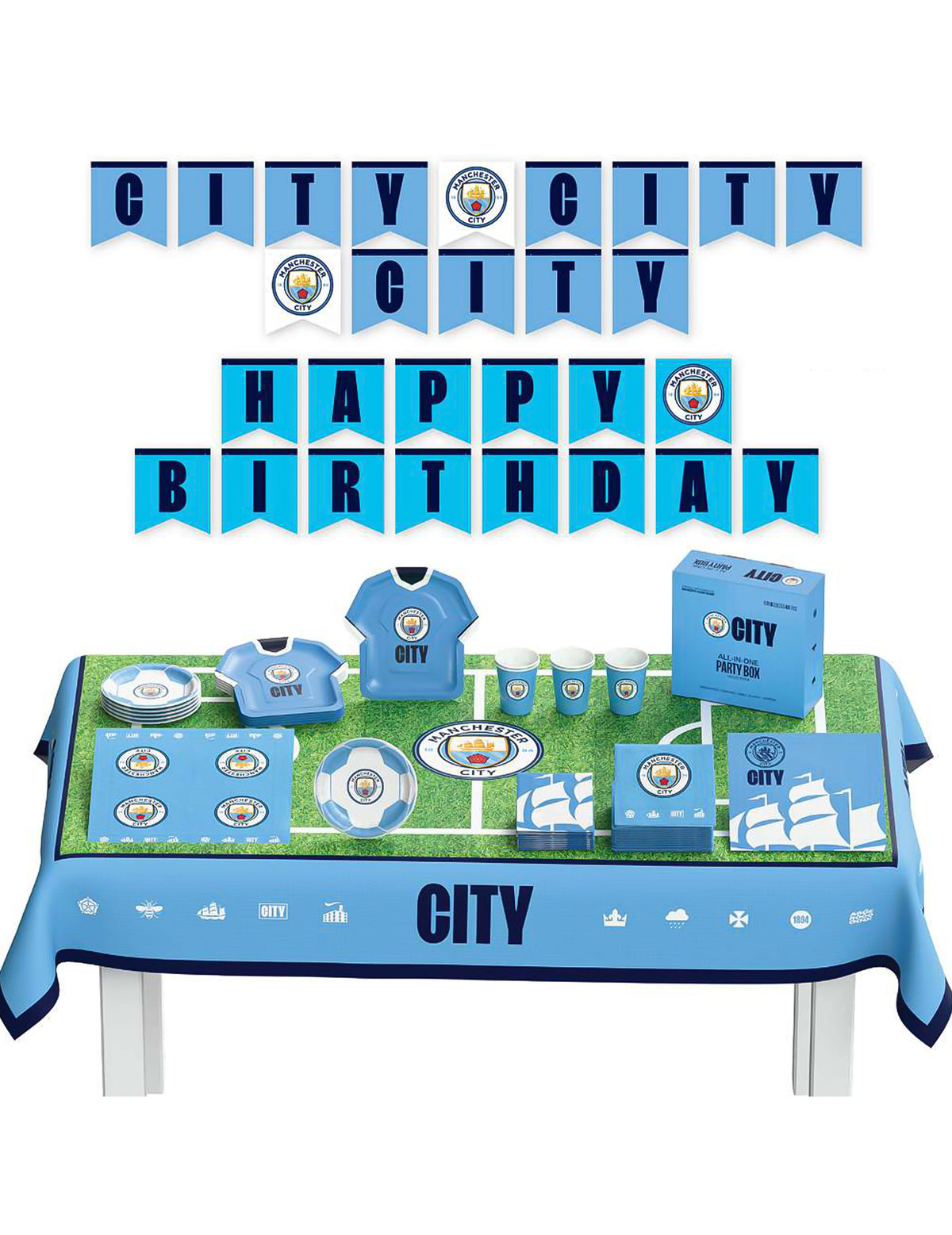 Komplet za rojstni dan Manchester City Football Club 44 kosov