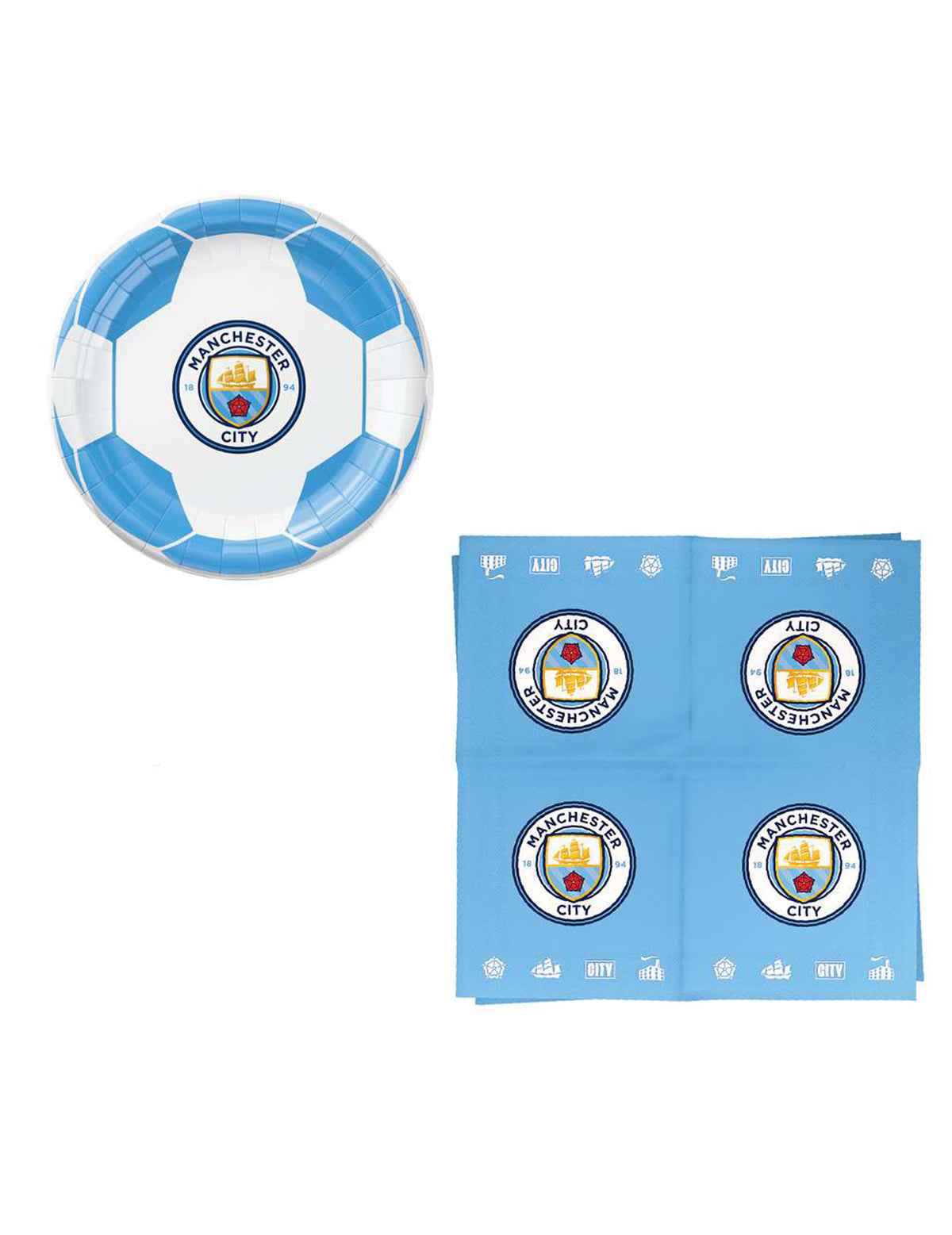 Komplet za rojstni dan Manchester City Football Club 75 kosov