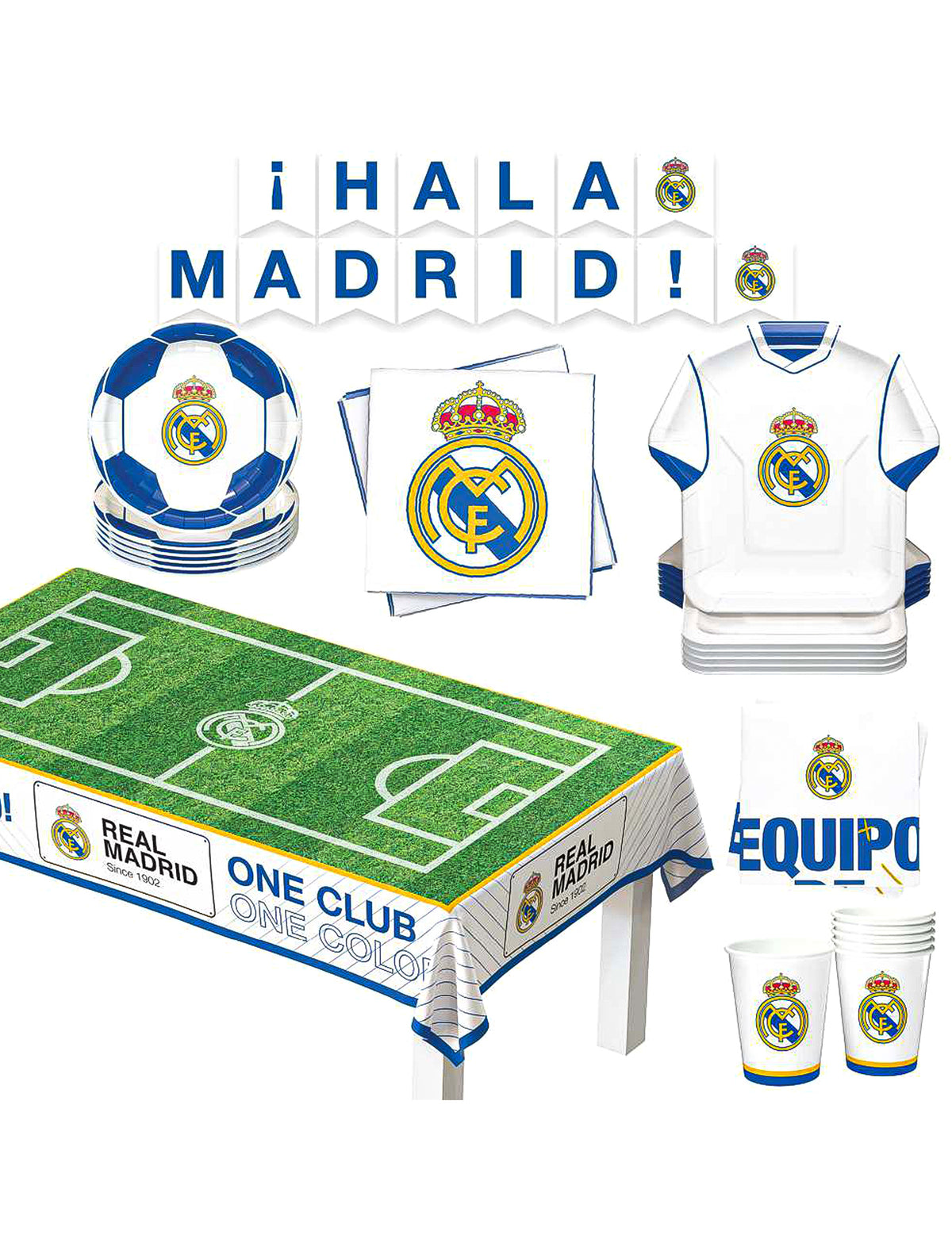Komplet za rojstni dan Real Madrid CF 44 kosov